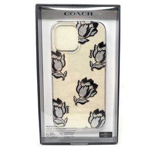 Coach Slim Clear Case for Apple iPhone 12 Pro Max -Tulip